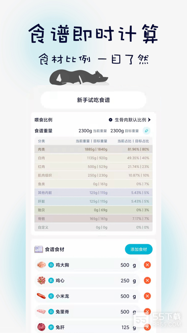 嗷呜猫狗食谱4