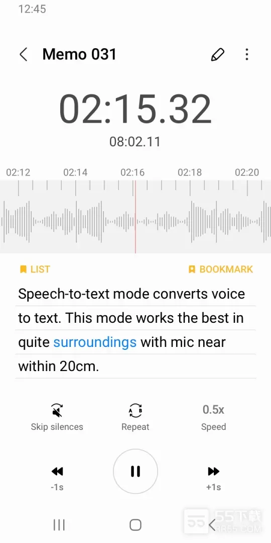 Samsung Voice Recorder3