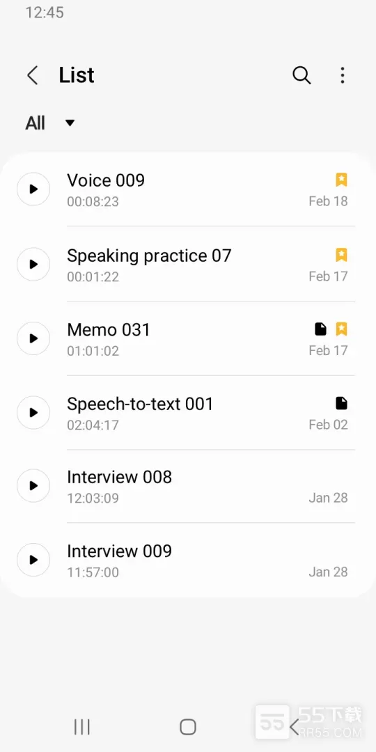 Samsung Voice Recorder6