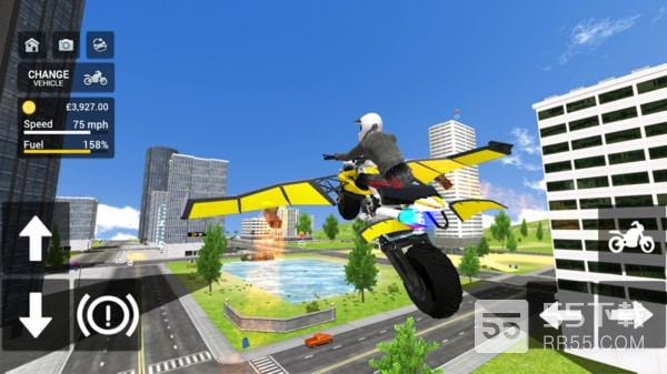 飞翔摩托模拟器4