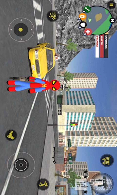 蜘蛛人大战钢铁英雄3D最新版1